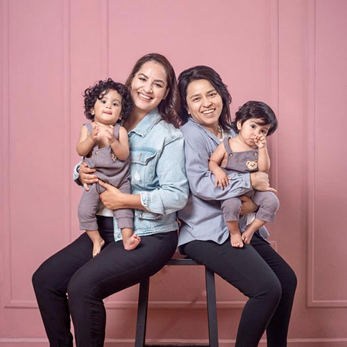 Claudia and family